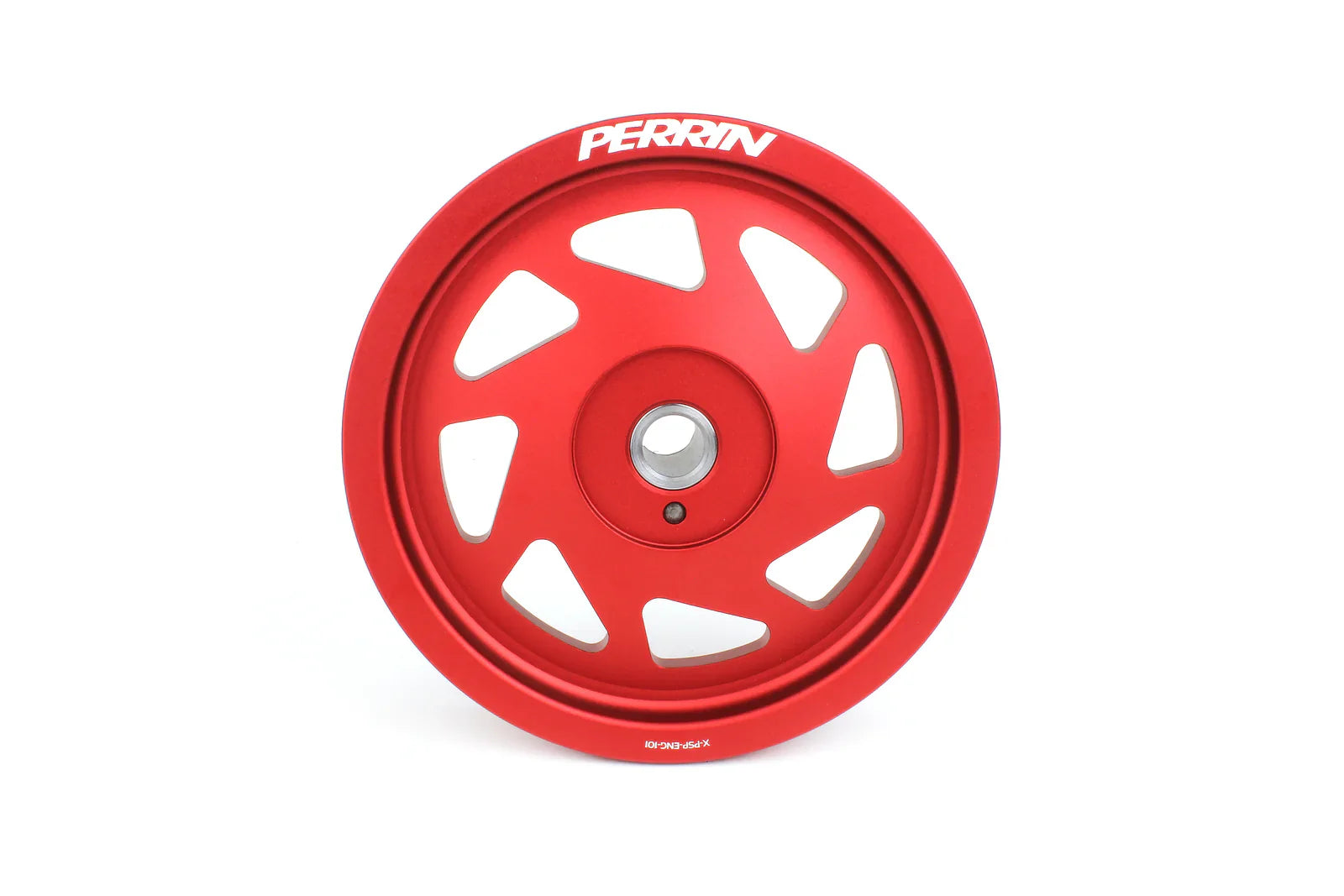  PERRIN 22-26 Subaru WRX/BRZ & Toyota GR86 / 20-25 FXT/OBXT Lightweight Crank Pulley - Red - PSP-ENG-106RD - PSP-ENG-106RD