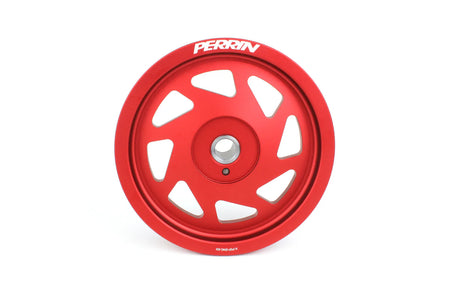  PERRIN 22-26 Subaru WRX/BRZ & Toyota GR86 / 20-25 FXT/OBXT Lightweight Crank Pulley - Red - PSP-ENG-106RD - PSP-ENG-106RD