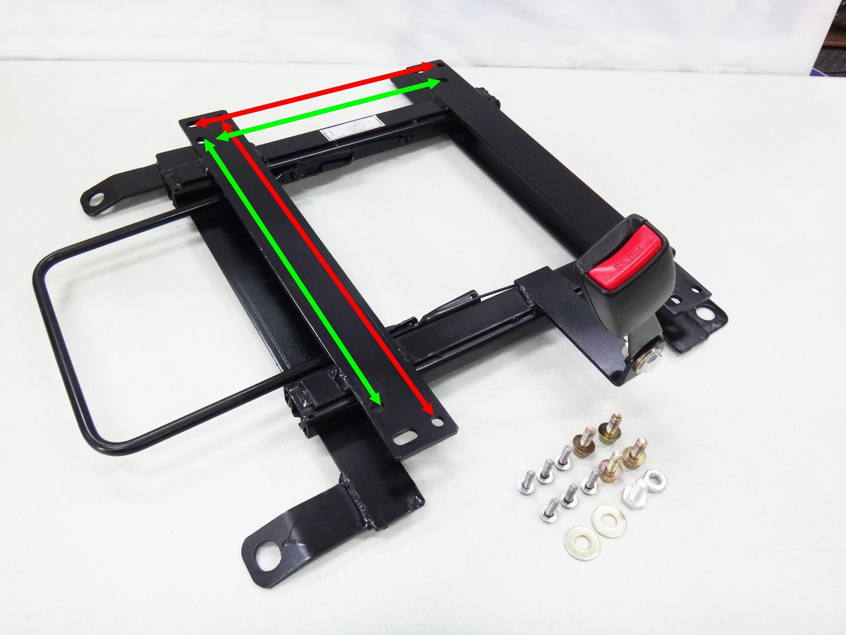Powerail - Type A Super Low Seat Rail  - Suzuki - Swift Sport ZC33S