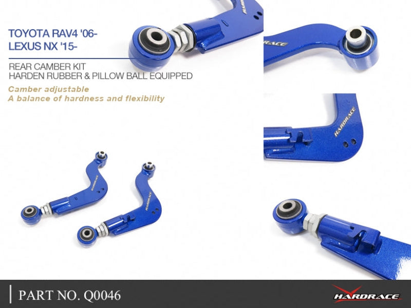 Hardrace - Hardrace - Rear Camber Kit - Toyota - Harrier ZSU60W - Q0046 - Rzcrewgarage