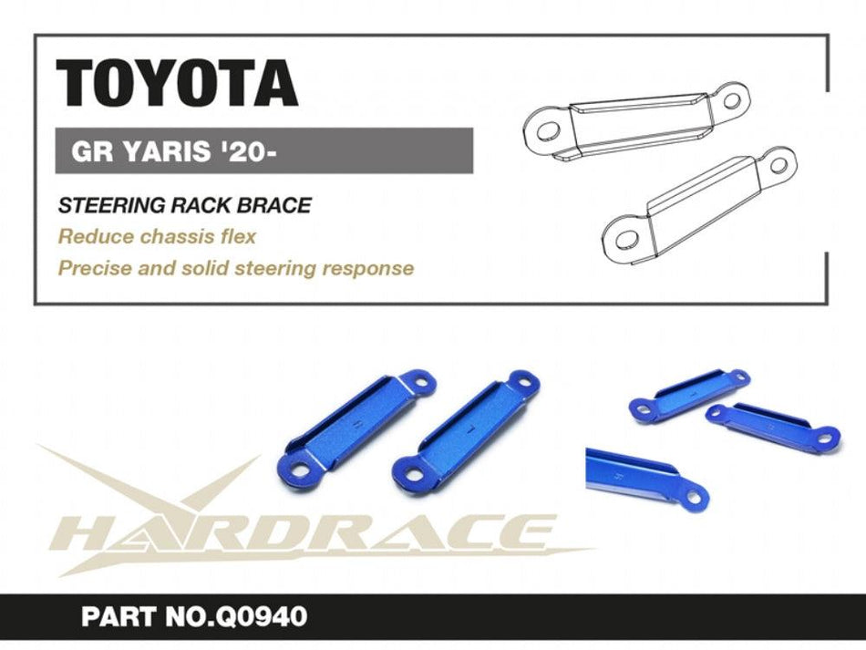 Hardrace - Front Steering Rack Brace - Toyota Yaris GR GXPA16 - Q0940