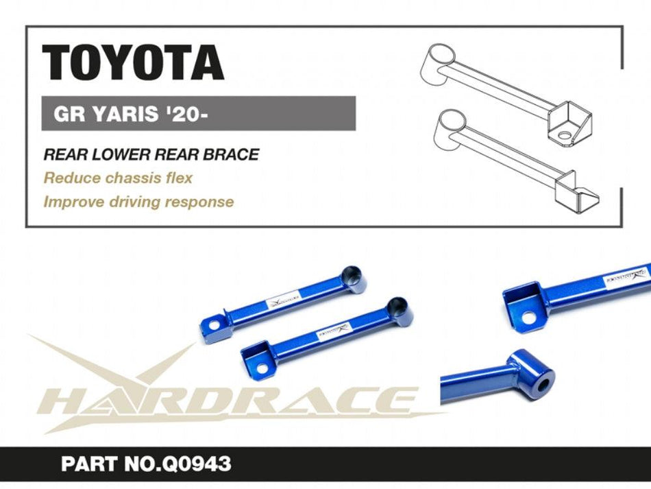Hardrace - Rear Lower - Rear Brace - Toyota Yaris GR GXPA16 - Q0943
