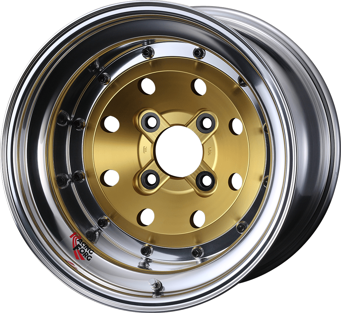 Weds RacingForg NG - 14x7J - 4x114.3 - ET: 7 (Yellow Anodised) - 4x114-3 - NG-14x7-4x114.3-ET7-Y-A