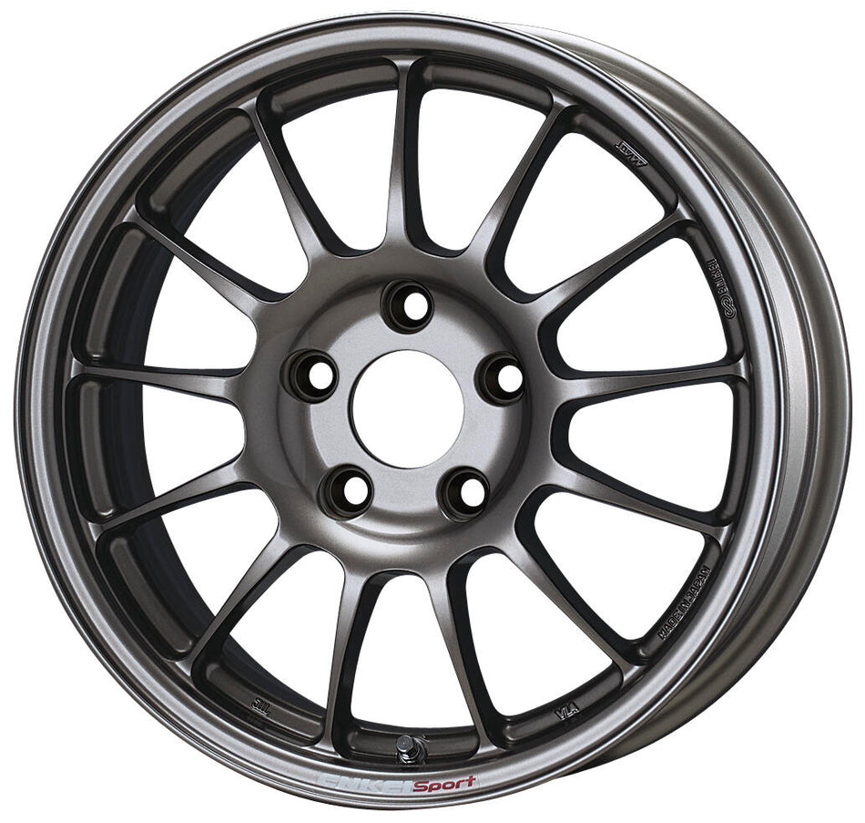 Enkei Japan RC-T5 - 17x7.5J - 5x100 - ET: 45 (Dark Silver) - JDM-RCT5-775-5100-45DS