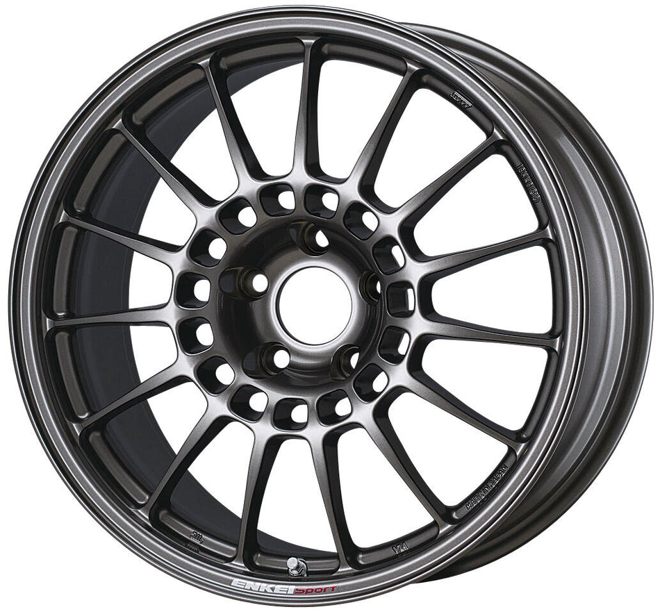 Enkei Japan RC-T5 - 18x8J - 5x114.3 - ET: 30 (Dark Silver) - JDM-RCT5-88-51143-30DS