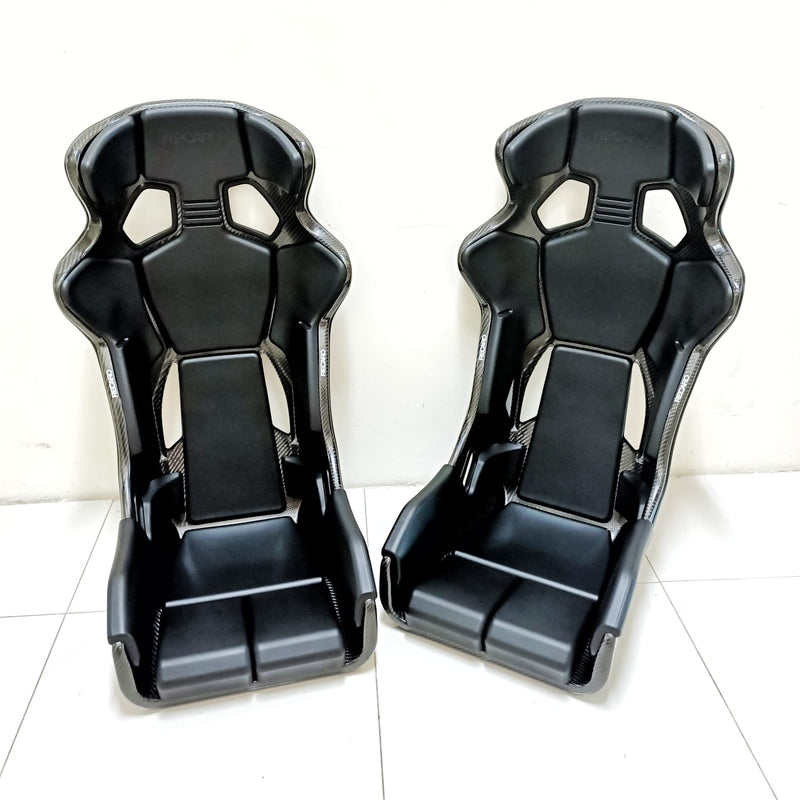 Recaro Japan Pro Racer RMS 2600A Fixed Bucket Seat - Black-R-RMS2600-B - Rzcrewgarage