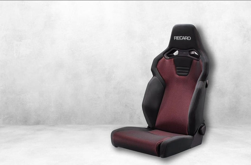 Recaro Japan SR-C Reclinable Seat - Red - Rzcrewgarage