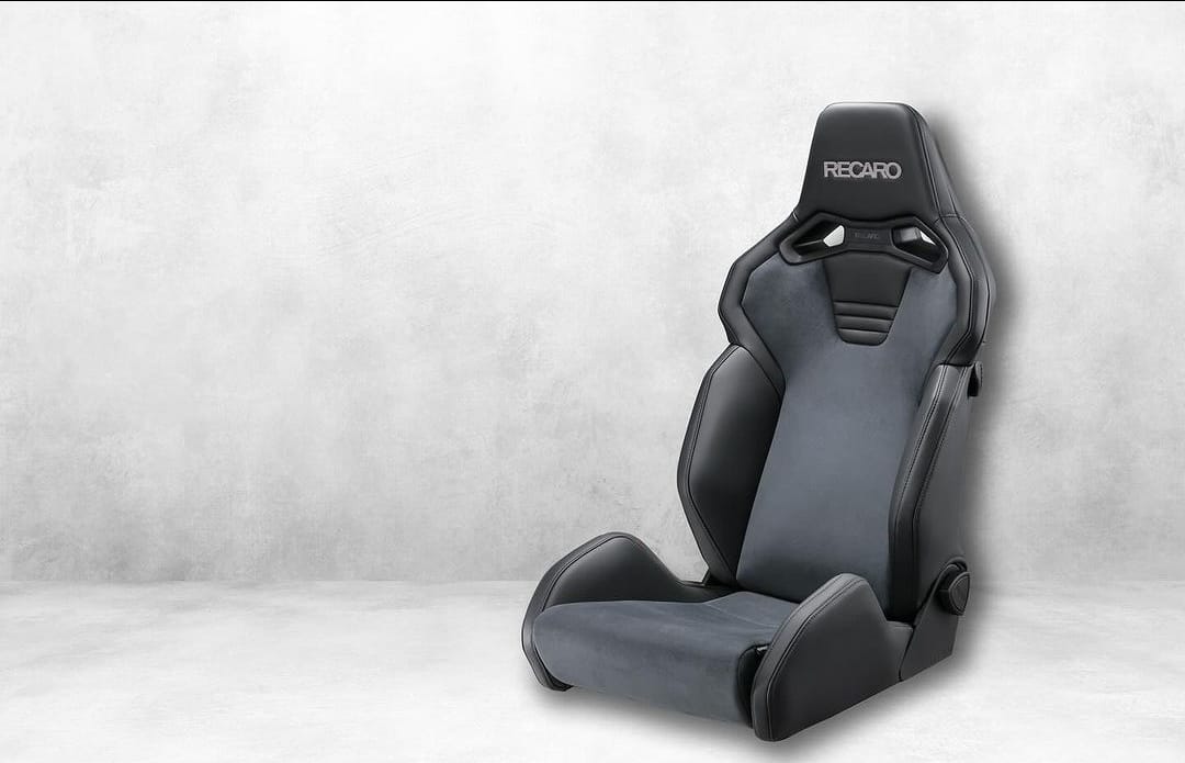 Recaro Japan SR-S Reclinable Seat - Leather Black - Rzcrewgarage