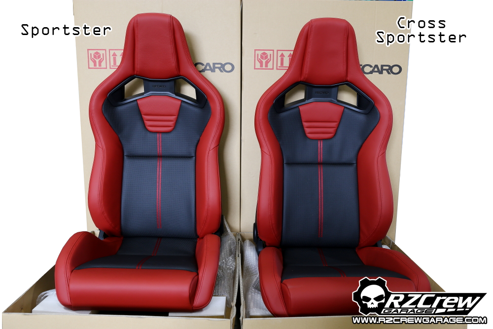 Recaro Japan Cross Sportster LL210H Reclinable Seat - Red,Black-81-112.31.609-1 - Rzcrewgarage