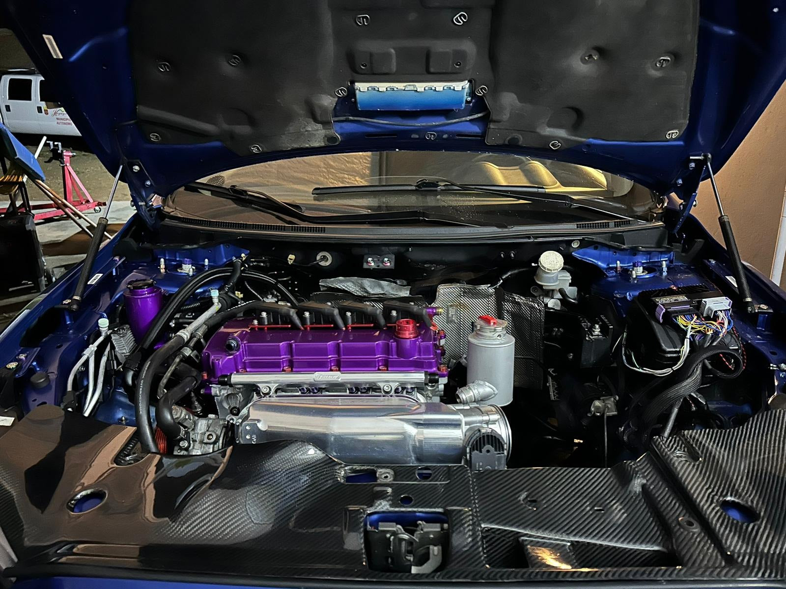 Rzcrew Racing - Billet Airstream Dual injectors Straight Runner Intake Manifold upgrade Kit - Mitsubishi - Lancer Evolution X CZ4A-HVAIR-T-SDIUK-EVOX