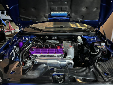 Rzcrew Racing - Billet Airstream Dual injectors Straight Runner Intake Manifold upgrade Kit - Mitsubishi - Lancer Evolution X CZ4A-HVAIR-T-SDIUK-EVOX