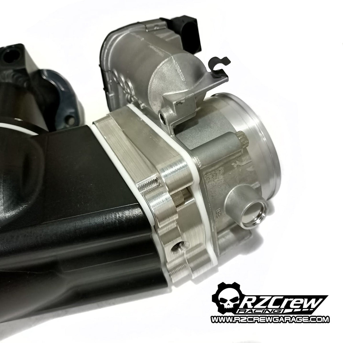 Rzcrew Racing - Throttle Body Adapter For Bosch 74mm to Mitsubishi Lancer Evolution 7/8/9 CT9A stock Manifold