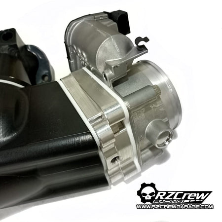 Rzcrew Racing - Throttle Body Adapter For Bosch 74mm to Mitsubishi Lancer Evolution 7/8/9 CT9A stock Manifold