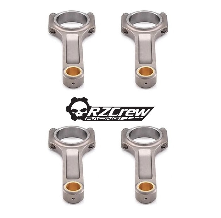 Rzcrew Racing - I Beam Forged Conrod - Set of 4 - Honda B16B - RZ-FCR-I-B16B-ARP2000