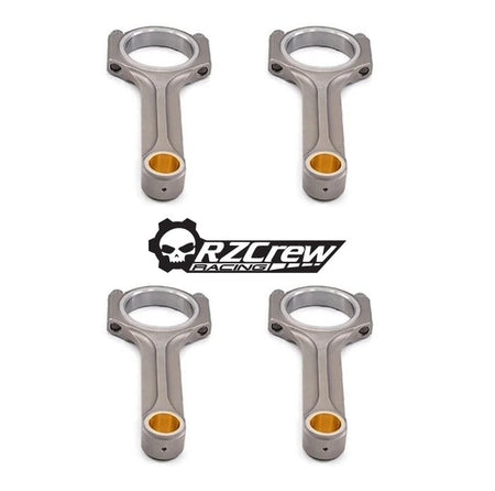 Rzcrew Racing - X Beam Forged Conrod - Set of 4 - Honda B16B - RZ-FCR-X-B16B-ARP2000