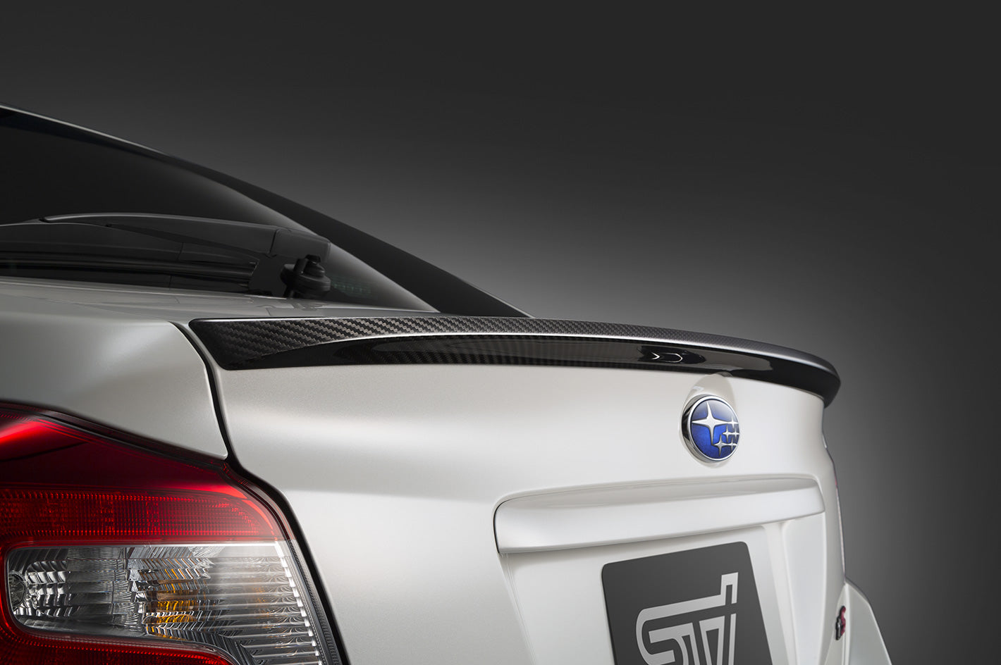 STI - Dry Carbon Trunk Spoiler - Subaru - WRX STi VAB/VAF - ST96050VV350 - Rzcrew Garage