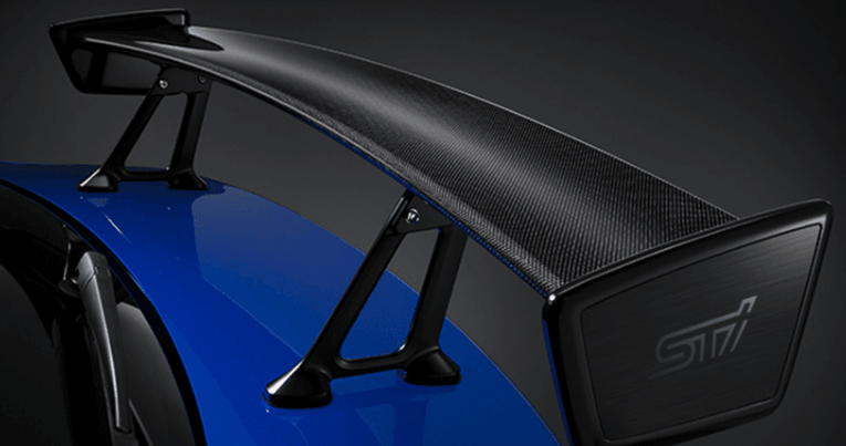 STI - Rear Spoiler Wing Dry Carbon Fiber - Subaru - WRX STi VAB - ST96050VV421 - Rzcrew Garage