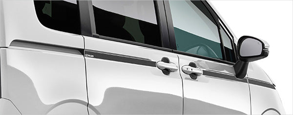 Mugen - Body Side Decal (MUGEN carbon pattern) - Honda - Freed Hybrid GT7 - 08F31-XNY-K0S0-BK - Rzcrew Garage