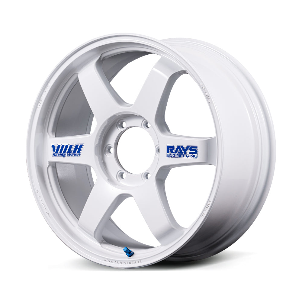 Rays Volk Racing TE37 ultra LARGE P.C.D 30th Anniversary Model Sticker type - 02380854516WH