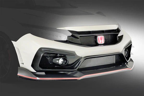 Varis - Arising-II Front Bumper FRP-Carbon - Honda - Civic Type R FK8 - Default Title VAHO-020 - Rzcrew Garage