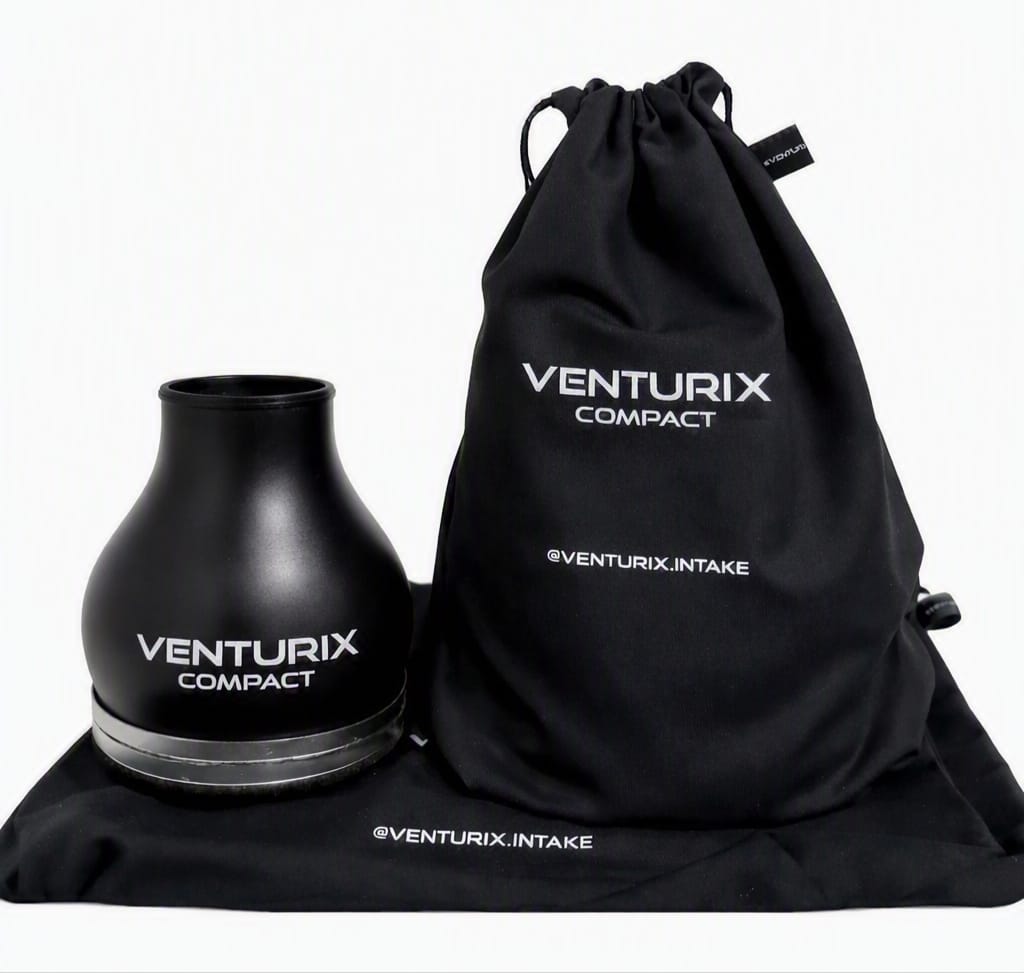 VenturiX Compact 2.0 Universal Cold Air Intake System (Black) - VX-C2