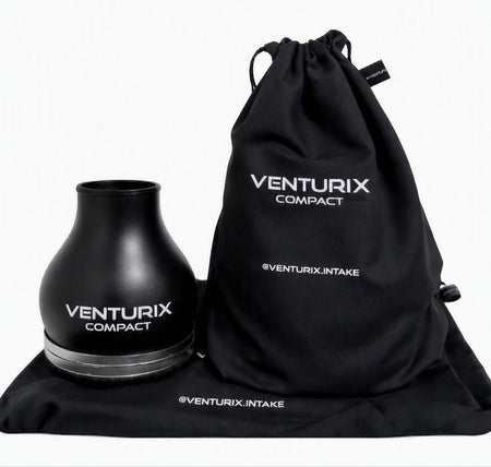 VenturiX Compact 2.0 Universal Cold Air Intake System (Black) - VX-C2