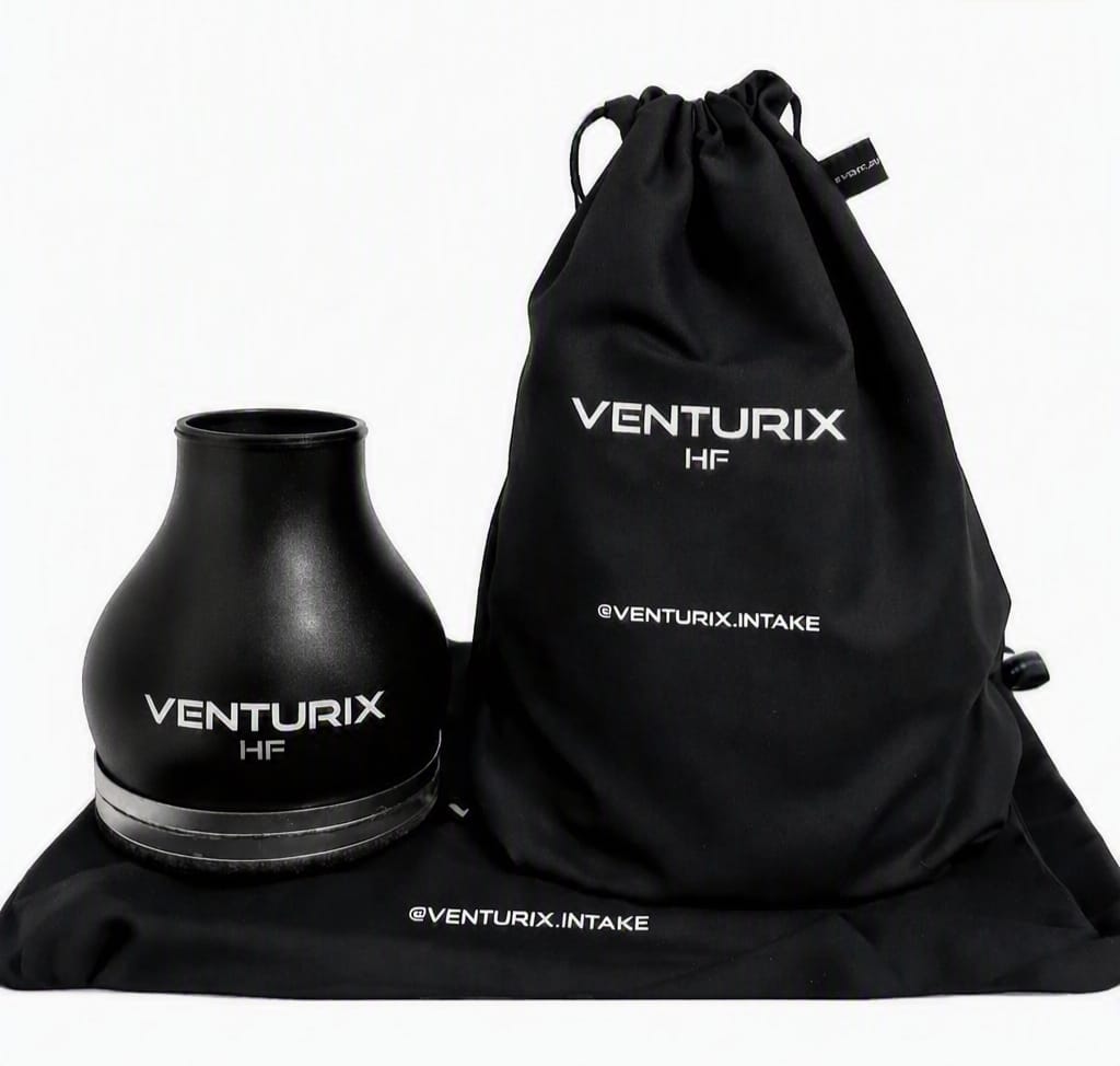 VenturiX High Flow 2.0 Universal Cold Air Intake System (Black) - VX-HF2
