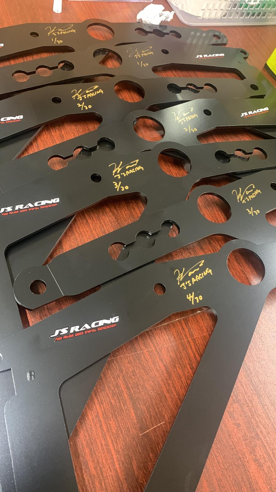 Js Racing - Front Fender Braces - Honda Accord Euro R CL7 - [variant sku] - RZCrewGarage