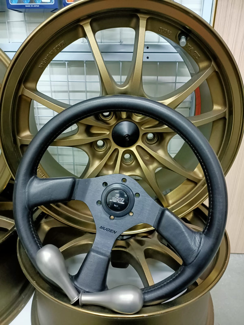 Mugen Mugen SW4 Steering wheel 53110-SW4-K0S0 (Rare Second Hand Complete set)