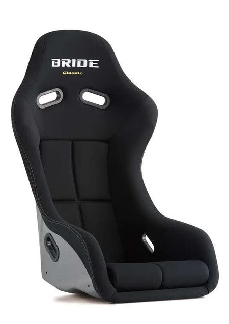 Bride Zeta IV Classic Fixed Bucket Seat - Frp - Black-HA1CL1 - Rzcrewgarage