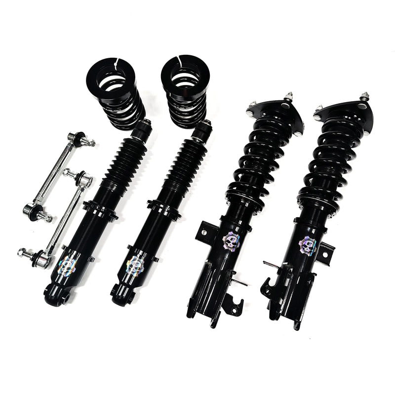Rzcrew Racing - GoTrack "GT" Monotube Pillow ball mount Coilover Kit - Honda Stream RN6/RN7/RN8/RN9
