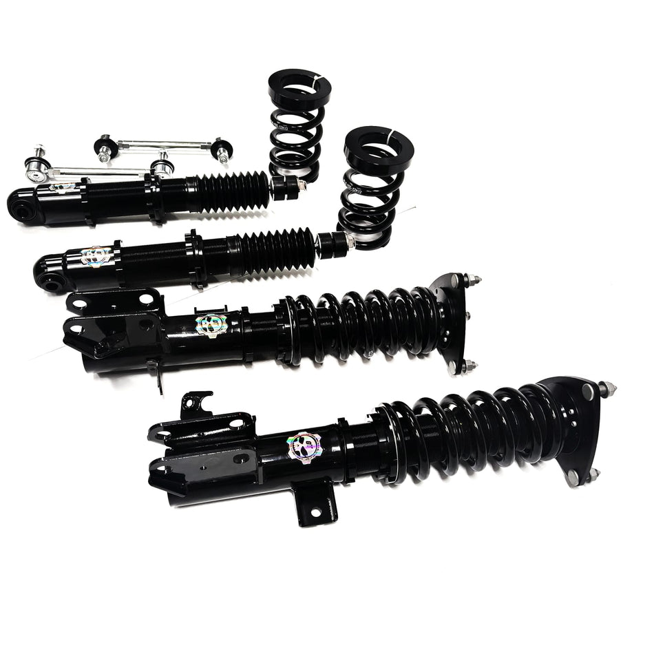 Rzcrew Racing - GoTrack "GT" Monotube Pillow ball mount Coilover Kit - Honda Stream RN6/RN7/RN8/RN9
