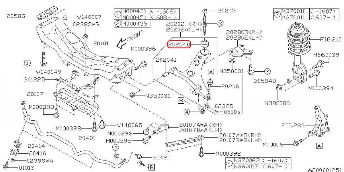 Subaru OEM - Subaru OEM - FRONT LOWER ARM BUSHING-TRANSVERSE LINK,REAR - Subaru - Forester SJ5 APPLIED A to C - 20204AG011  - Rzcrewgarage