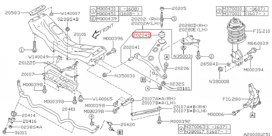 Subaru OEM - Subaru OEM - FRONT LOWER ARM BUSHING-TRANSVERSE LINK,REAR - Subaru - BRZ ZD8 - 20204AG011  - Rzcrewgarage