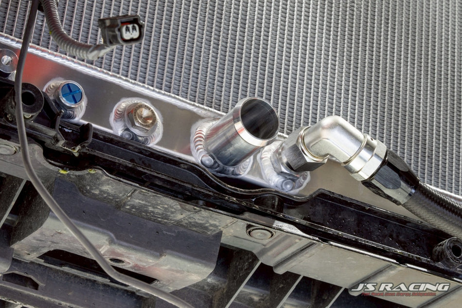 Js Racing Alminium SPL RR with Oil Cooler Radiator - Honda - Civic Type R FL5