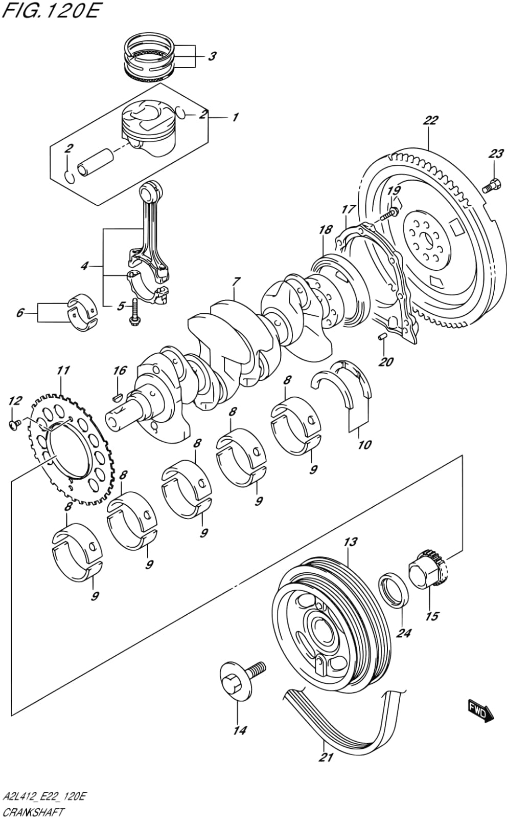 OEM Suzuki - 17521-53R00