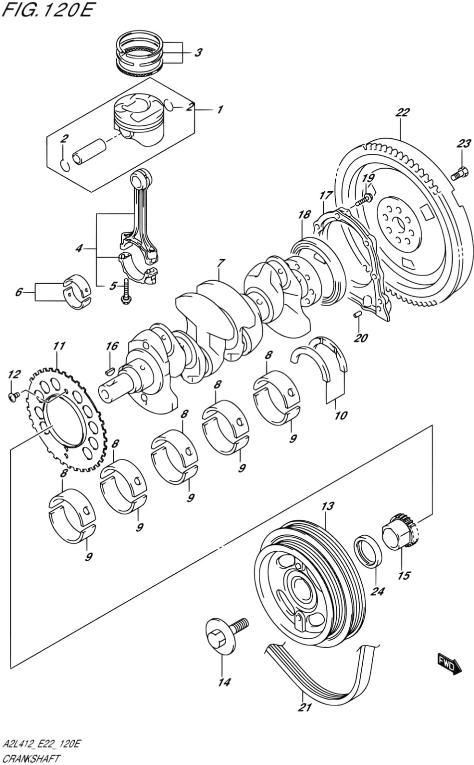 OEM Suzuki - 17521-53R00