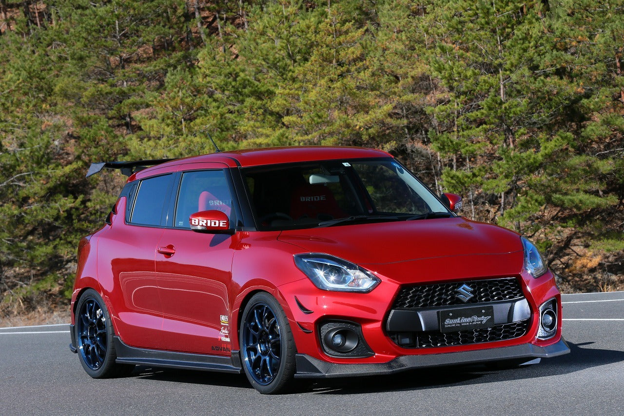 Sun Line Racing - Sport Aero 3-piece set Carbon - Suzuki - Swift Sport ZC33S - SLR-AEROKIT-CAR-ZC33S - Rzcrew Garage