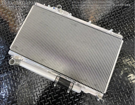 Js Racing Alminium SPL RR with Oil Cooler Radiator - Honda - Civic Type R FL5 - RAS-L5-RROC - RZCREWGARAGE