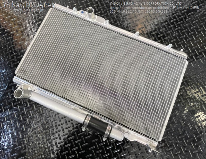 Js Racing Alminium SPL RR with Oil Cooler Radiator - Honda - Civic Type R FL5 - RAS-L5-RROC - RZCREWGARAGE