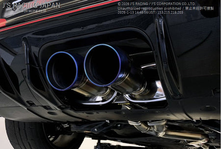 Js Racing  X304 Stainless Steel Exhaust System - Honda - Civic Type R FL5 - X304-L5-75RSL