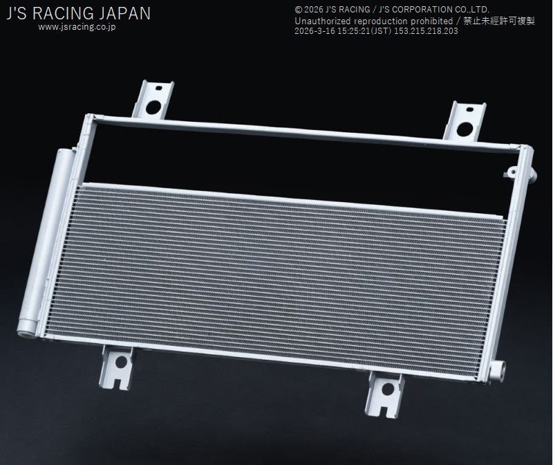 Js Racing High-Flow Core Condenser Radiator - Honda - Civic Type R FL5 - HFC-L5 - RZCREWGARAGE