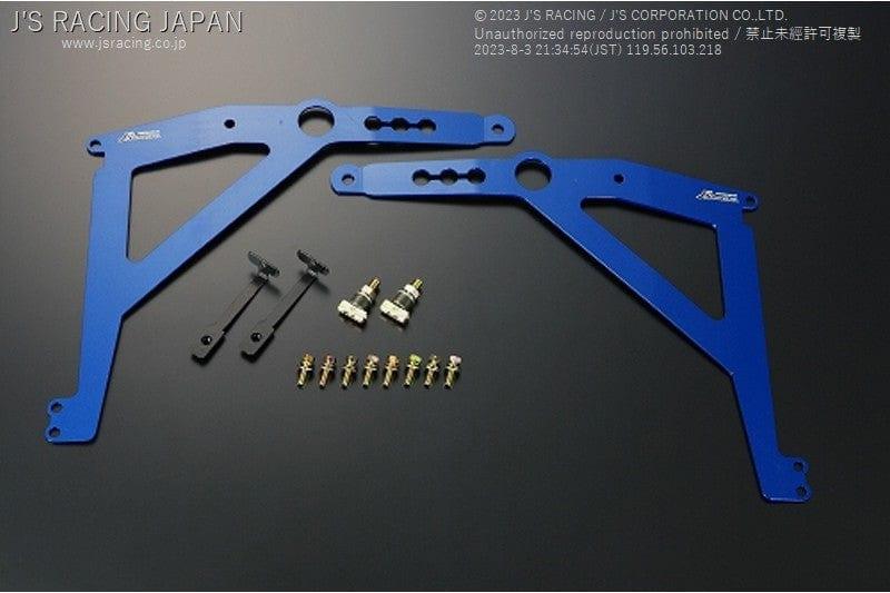 Js Racing - Front Fender Braces - Honda Accord Euro R CL7 - [variant sku] - RZCrewGarage