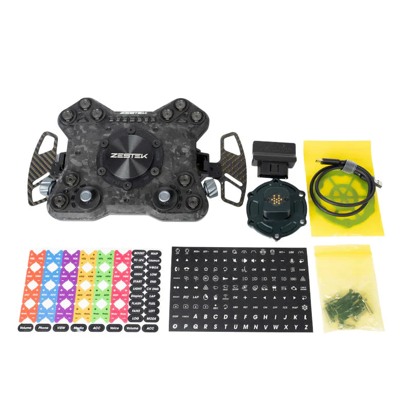 Zestek Racing SCX Steering Wheel Control Panel - Volkswagen Golf 7 Gti - ZTR-T002-VW-MK7GTI