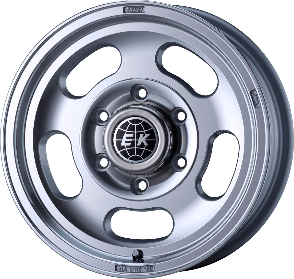 Enkei Japan ENKEI Dish2 - 15x6J - 6x139.7 - ET: 30 (Machining Silver) - JDM-DISH2-56-61397-30MCS