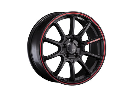 SSR Japan GTV05 18x8 5x114.3 ET:38 Flat Black/Red Line
