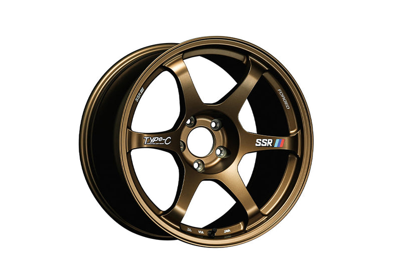 SSR Japan Type C  Forged 18x8.5 5x100 ET:44 Racing Bronze