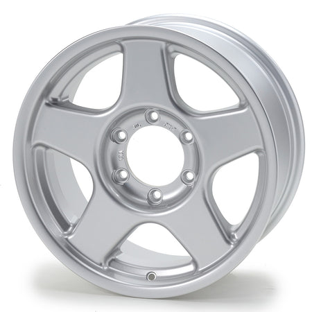 Bradley V - 16x6J - 5x139.7 - ET: -6 (Bright Silver)