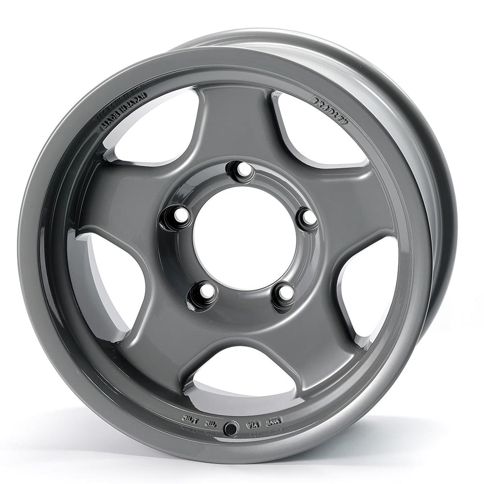 Bradley V - 16x7J - 6x139.7 - ET: -15 (Ring Wheel Gray)