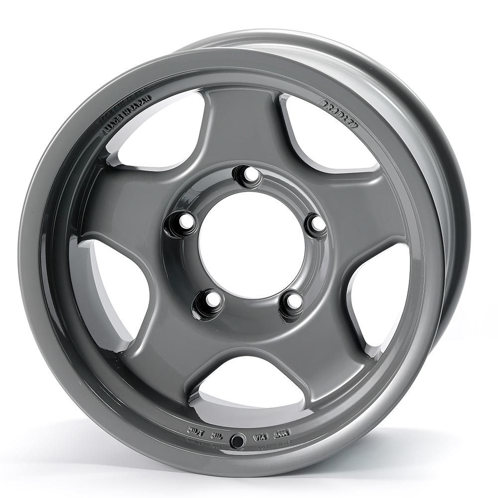 Bradley V - 16x8J - 6x139.7 - ET: -25 (Ring Wheel Gray)